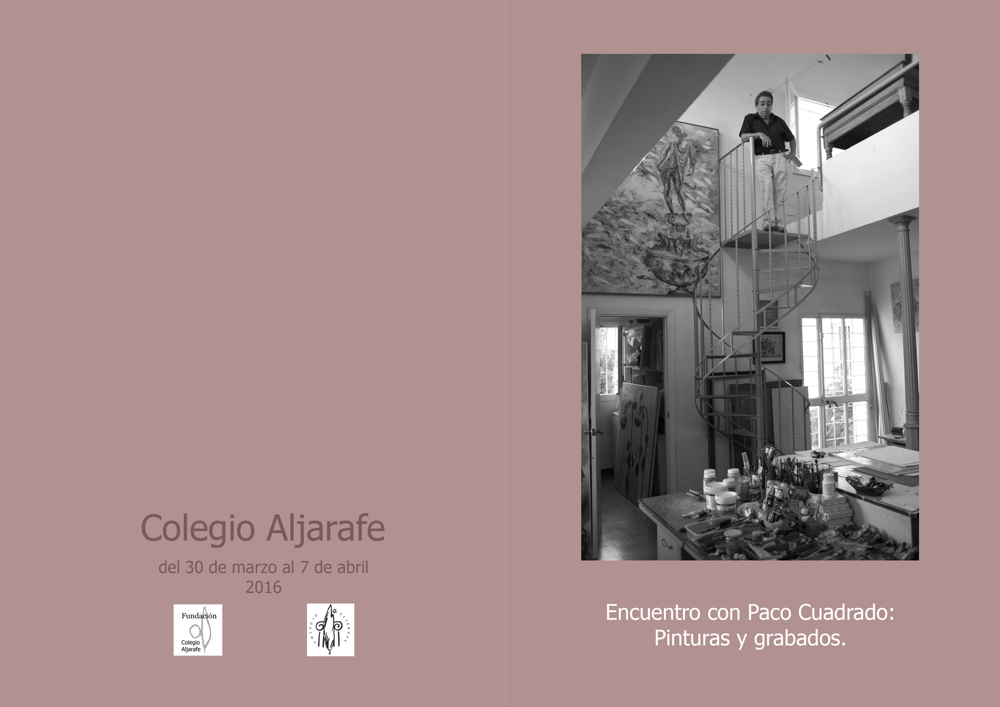 Colegio Aljarafe - Exposición Paco Cuadrado